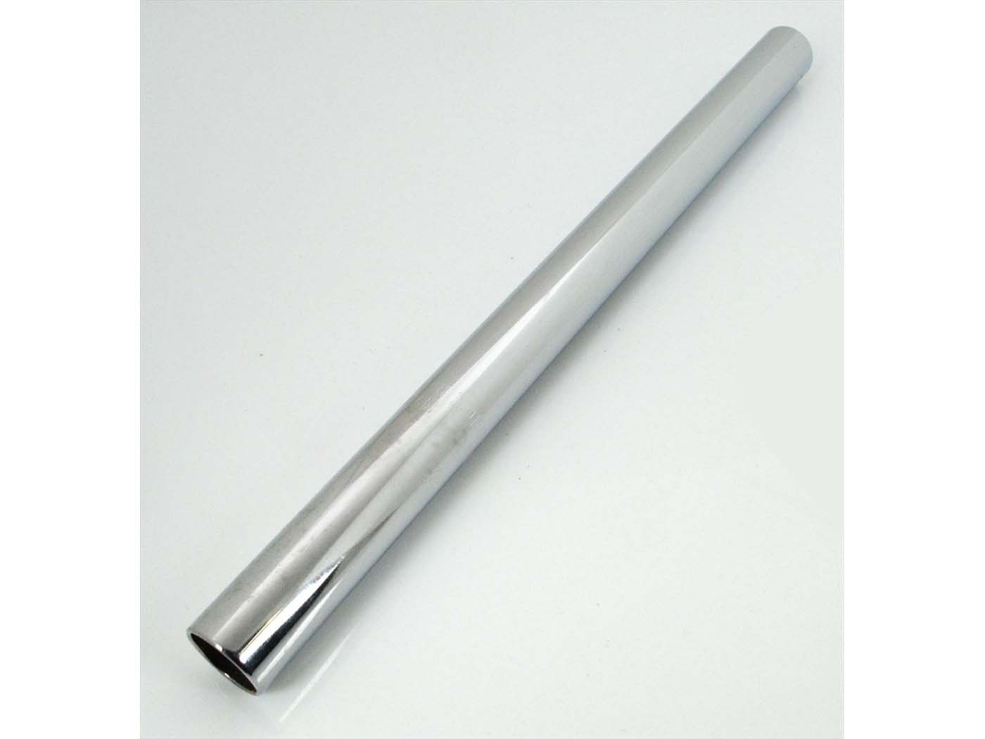 Sėdynės vamzdis 22.2mm 300mm chromas mopedui, mopedui, mokickui