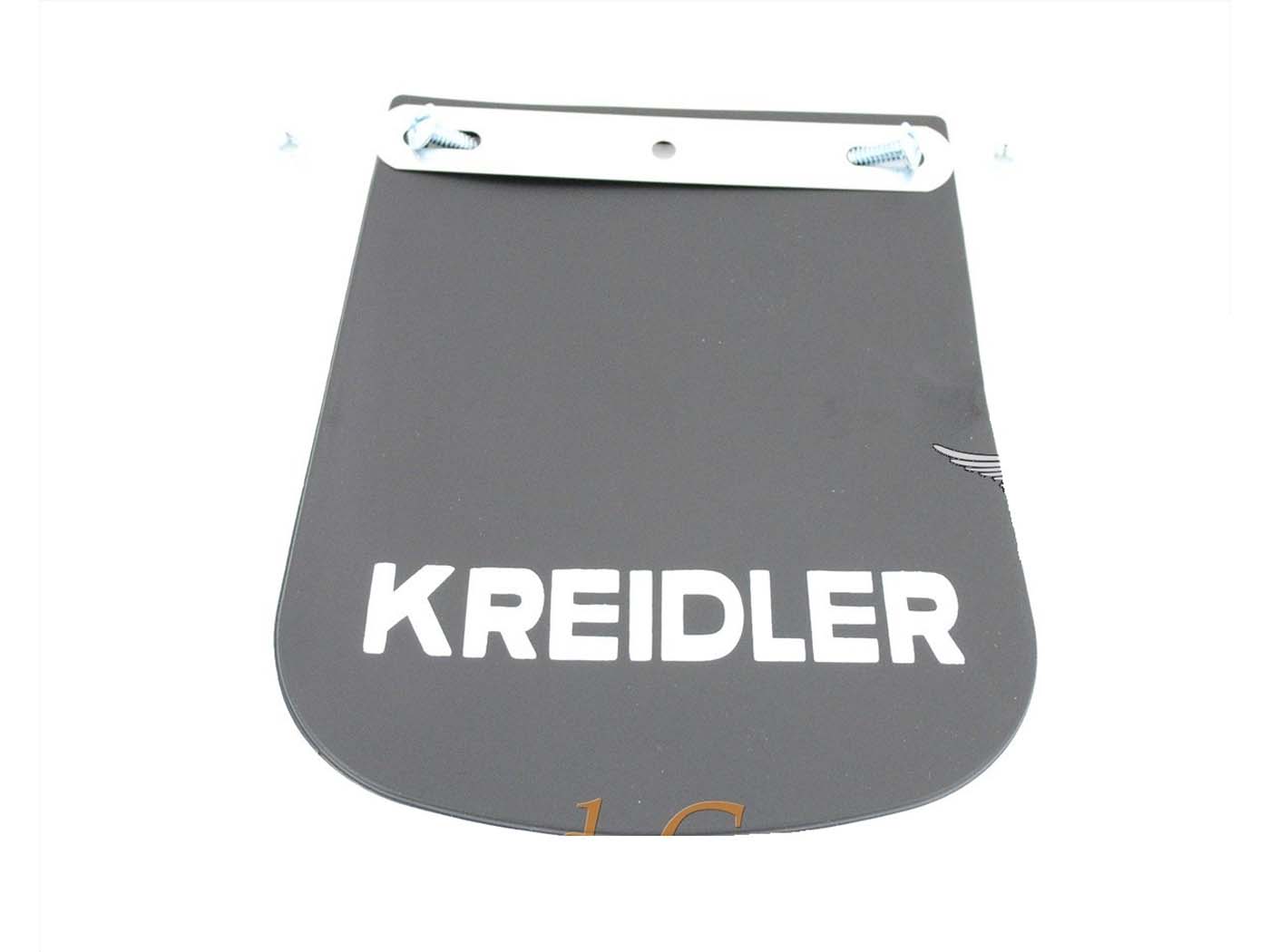 Apsauga nuo purslų plastiko juoda 120x165mm skirta Kreidler, Zündapp, mopedui, mopedui, mokick