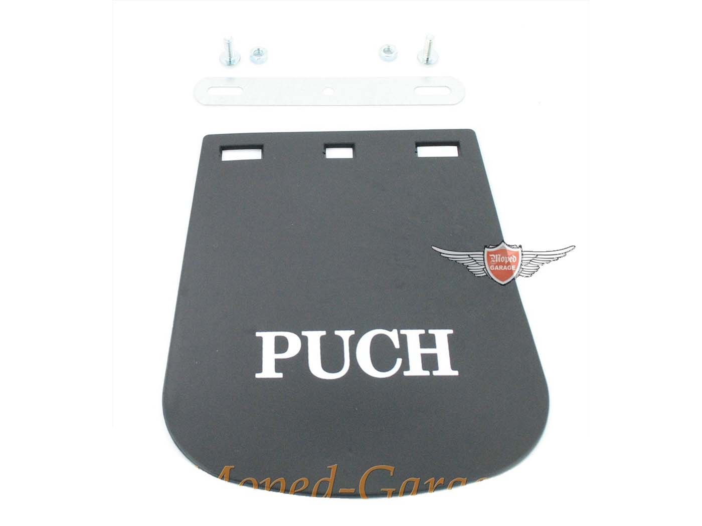 Apsauga nuo purslų juoda 120x165mm skirta Puch, mopedui, mopedui, mokick