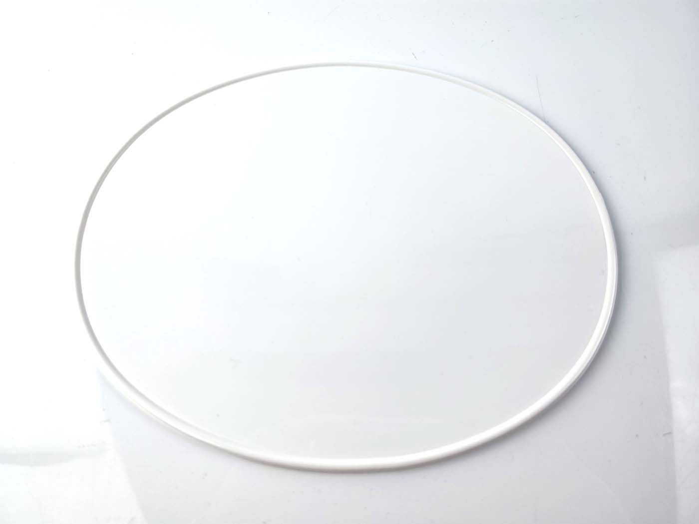 Starto numeris T.F.L. baltas plastikas 280x230x3mm, skirtas Zündapp KS GS, Hercules K Kreidler, Puch, KTM, Honda, Yamaha