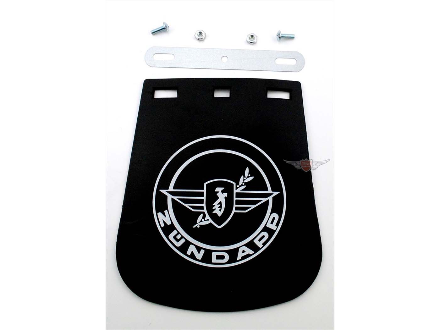 Apsaugos nuo purslų guma 165x140 mm juoda, skirta Zündapp, GTS, KS, C, CS, CX, Hai, ZD