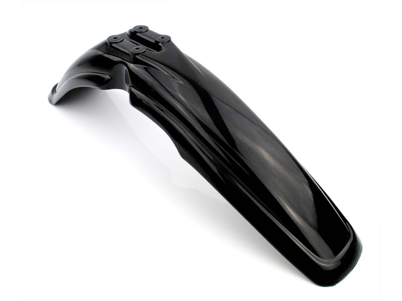 Purvasaugis juodas plastikinis priekinis ratas Yamaha, DT 50 MX, 80 MX