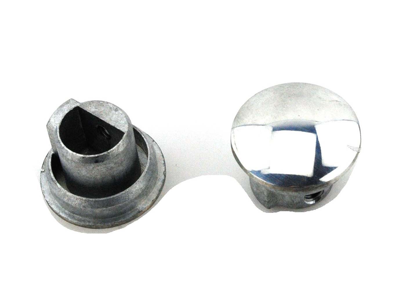 Vairo galai poliruotas aliuminis, skirtas AWO, MZ RT125/1, RT125/2, RT125/3, ES175, ES175/1, ES250, ES250/1, ES300, EMW, BK350
