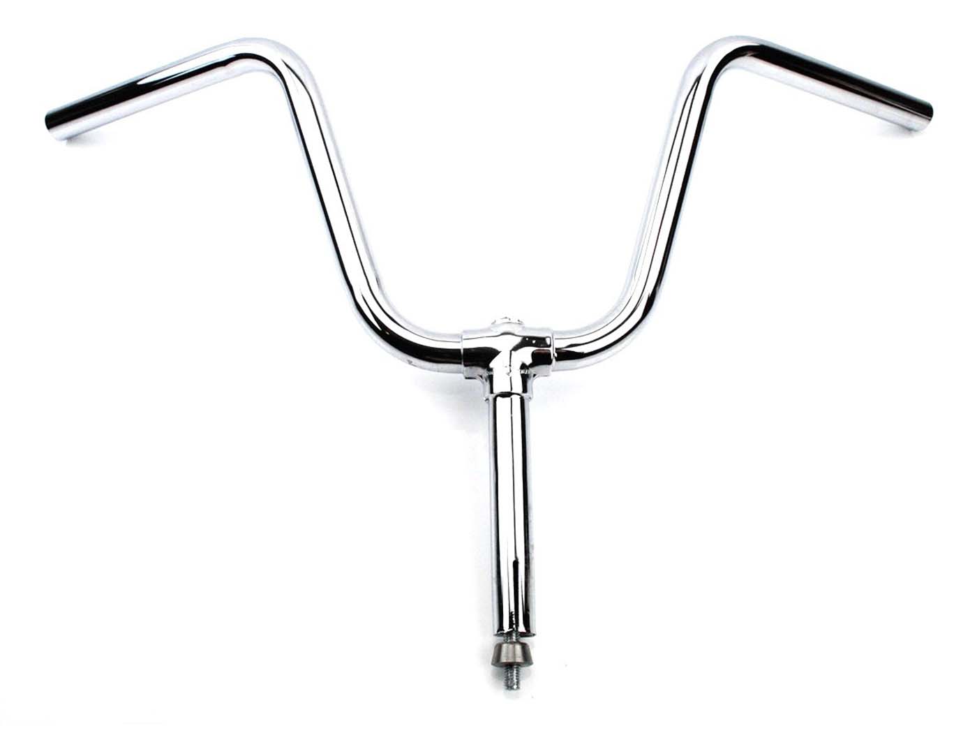 Chromuotas 580 mm 200 mm 21 mm vairas, skirtas Piaggio Ciao, Puch Maxi, KTM DKW, Rixe Sachs, Garelli Neckermann, Tomos Jawa, Simson SR, Hercules Prima M L 50, Zündapp Automatik Z 442 444, Kreidler Moped Moped Flory
