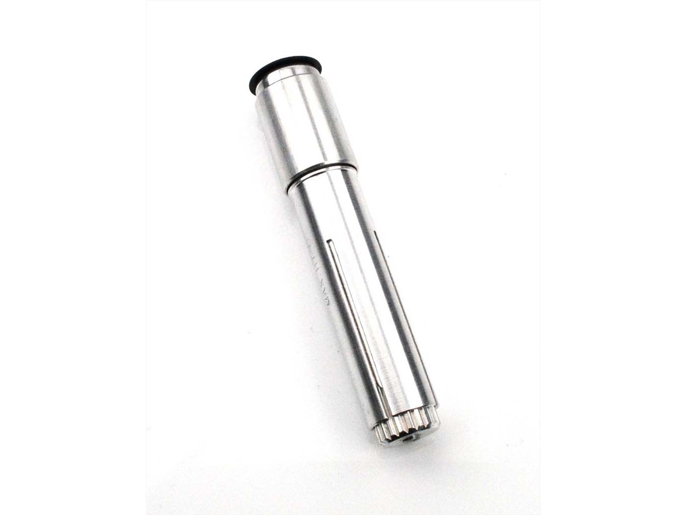 Vairo koto laikiklis aliuminis 22mm 25,4mm 29mm sidabras mopedui, mopedui, mokick
