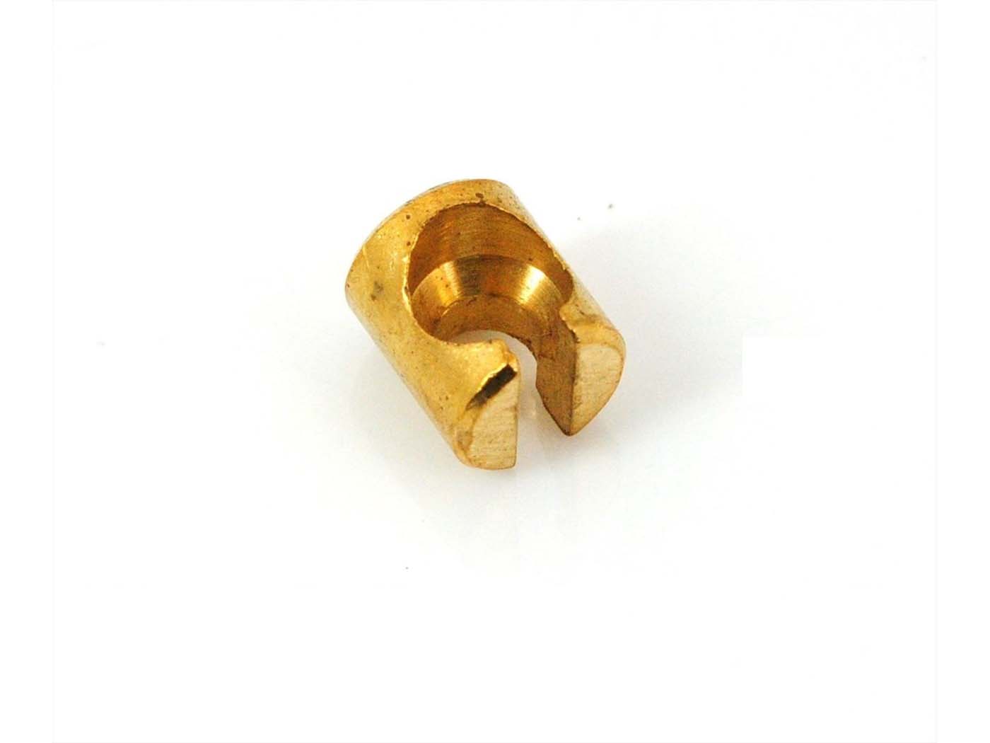 Kabelio kryžminis nipelis žalvarinis 8 mm x 9 mm anga 6,2 mm iki 4,0 mm anga 2,6 mm mopedui, mopedui, mokick