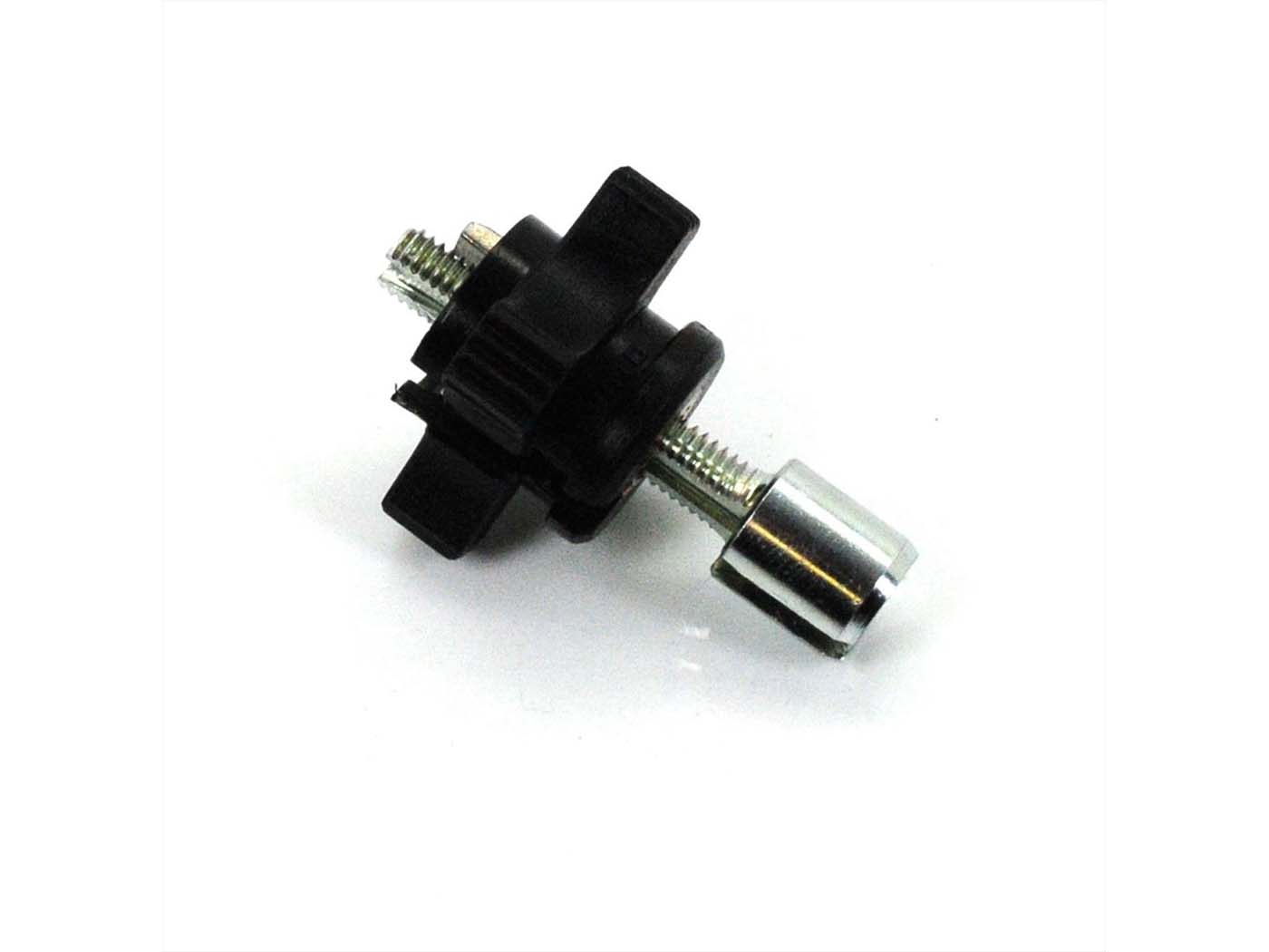 Reguliavimo varžtas M7 x 35mm juodas/sidabrinis mopedui, mopedui, mokickui, motociklui