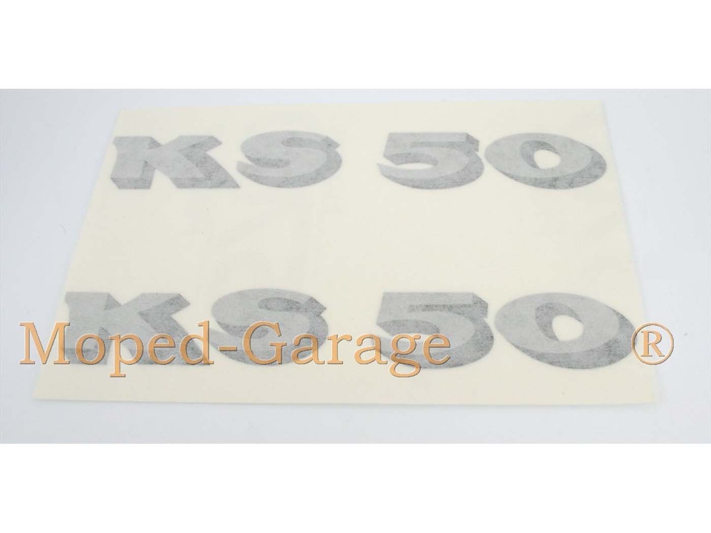 Lipdukų komplektas 155 mm x 22 mm, skirtas Zündapp KS 50, Super Sport Type 517
