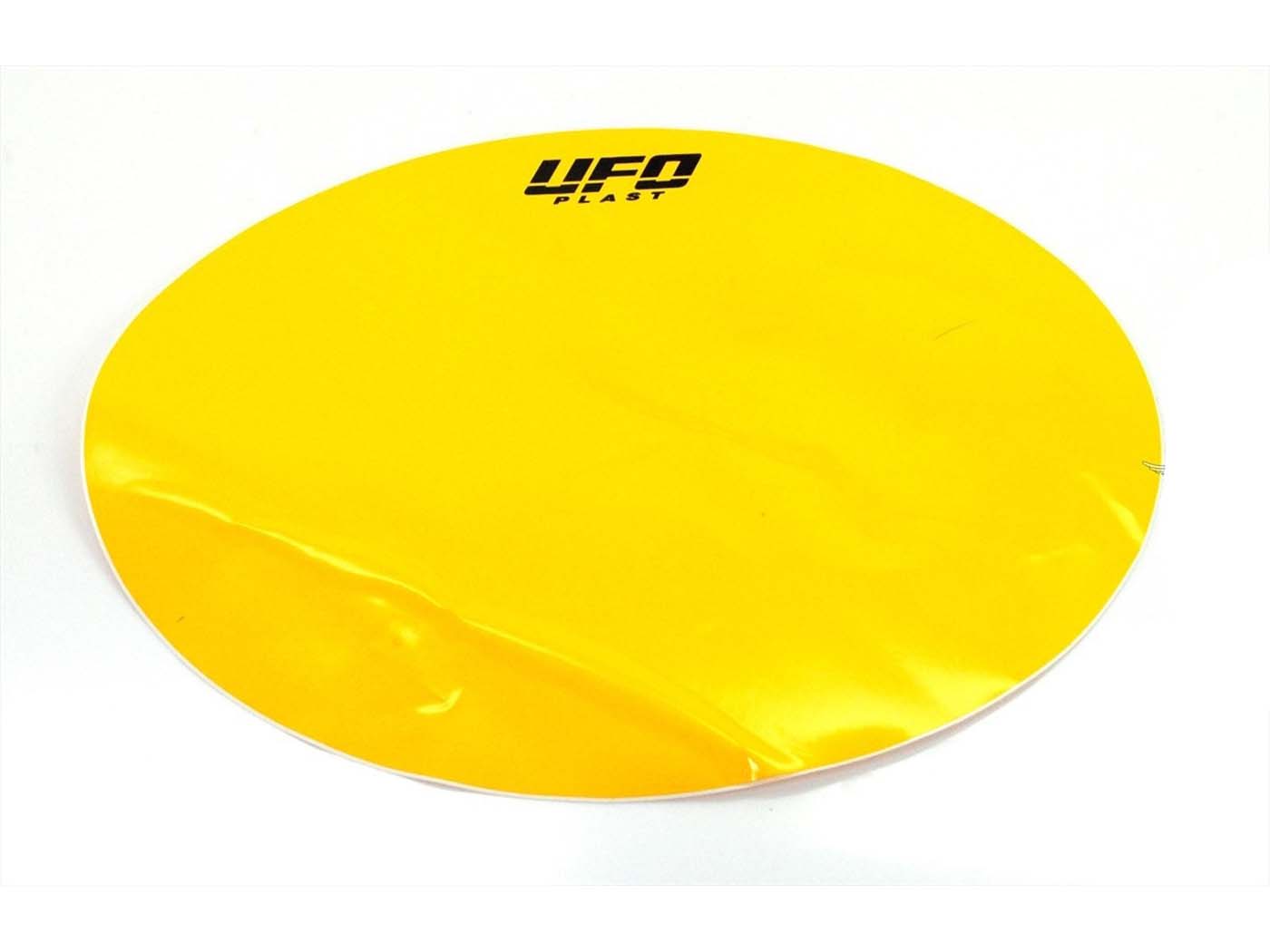 Lėkštės lipdukas T.F.L. geltona 260x205 mm skirta Zündapp KS GS, Hercules K Kreidler, Puch, KTM, Honda, Yamaha