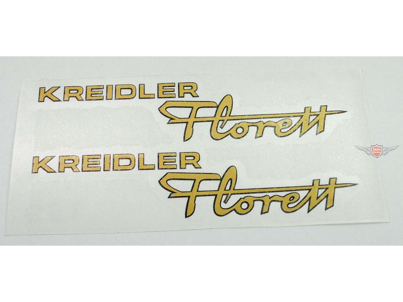 Lipdukas Auksinis Juodas 135mm x 30mm Kreidler Florett