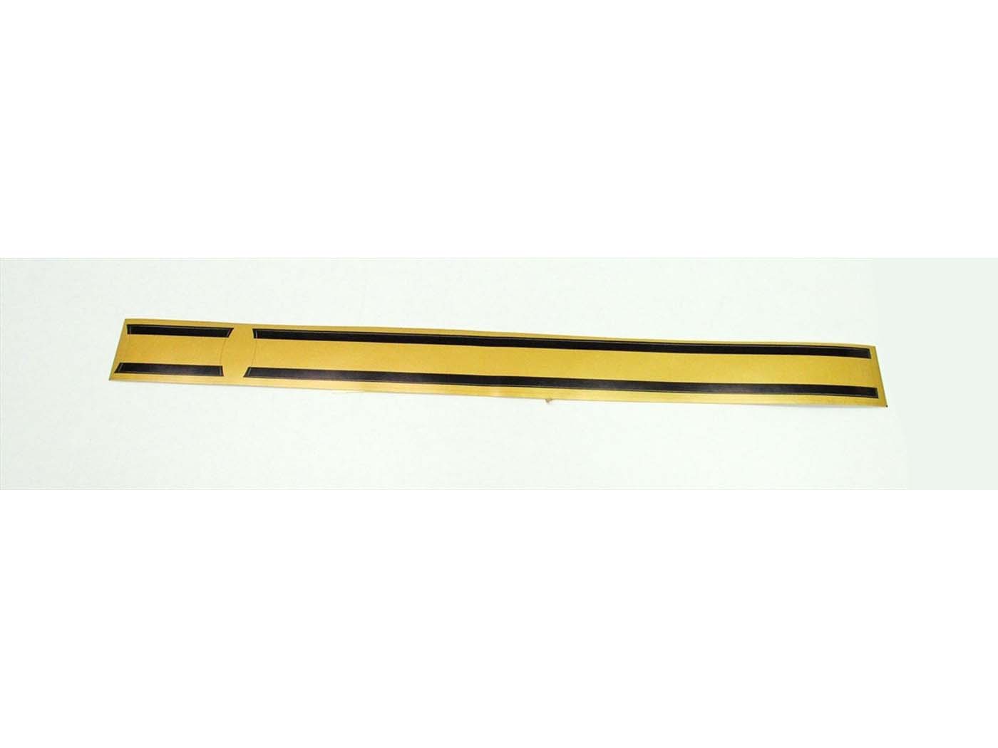 Bako lipdukas juodai auksinis 290/50 mm x 20 mm, skirtas Kreidler, Florett