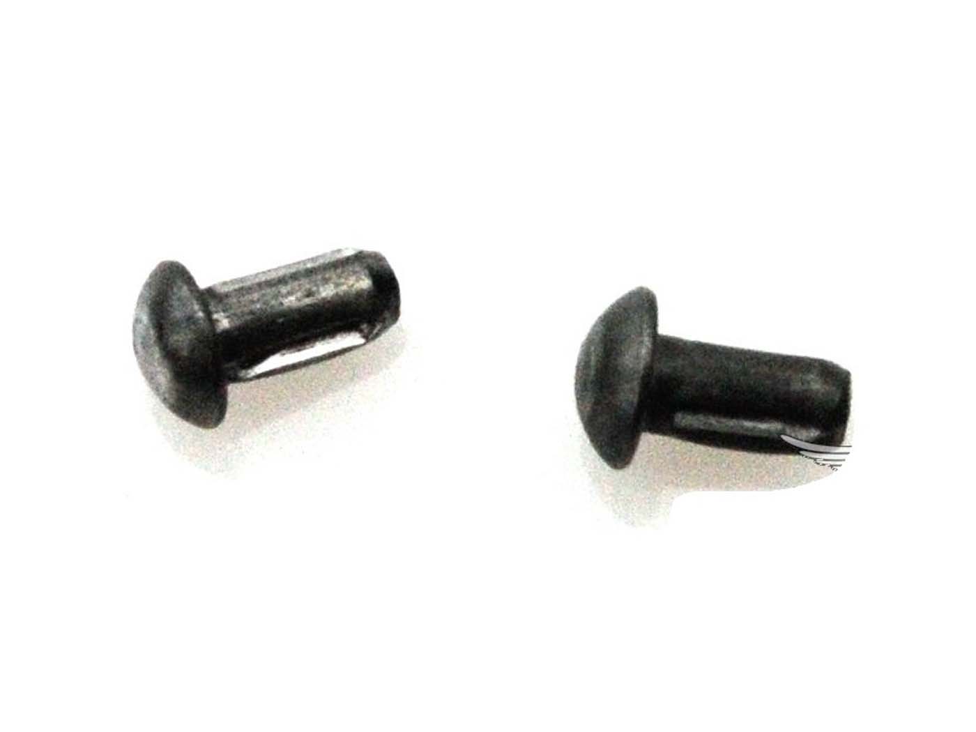2 dalių juodas dantytų vinių komplektas, skirtas Simson, KR51/1, KR51/2, mopedui SL1, S50, S51, S51 - S70, S53, S83, SR4-1, SR4-2, SR4-2/1, SR4-3 , SR4-4, SR50, SR80