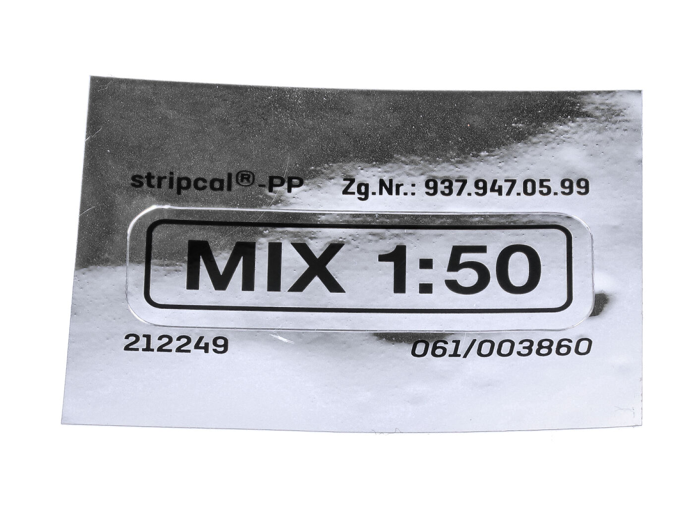 Lipdukas "Mix 1:50" bakas 37x12mm
