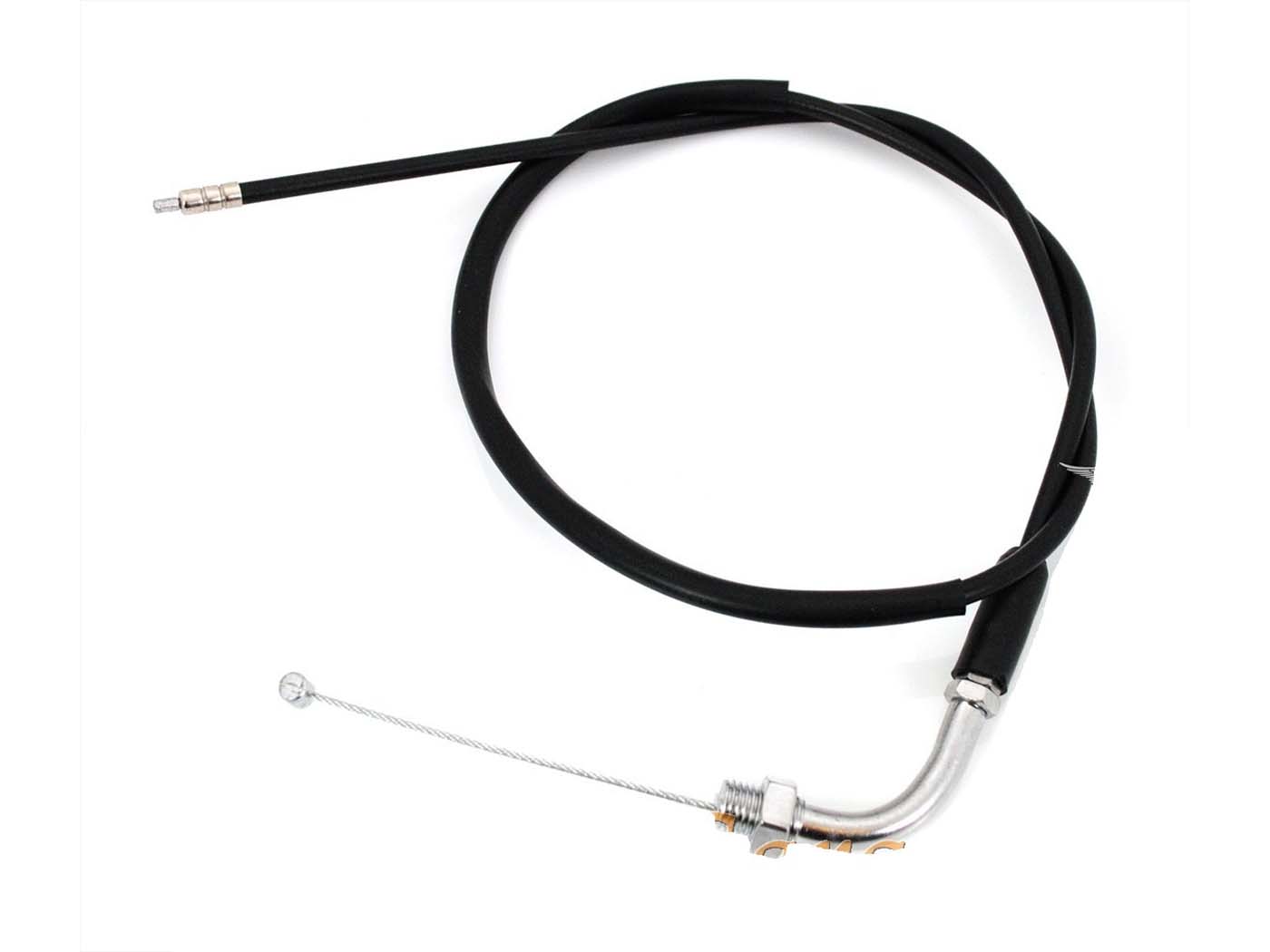 Droselio troso atidarytuvas juodas metalas, skirtas Honda, CB 50 J, XL Mokick