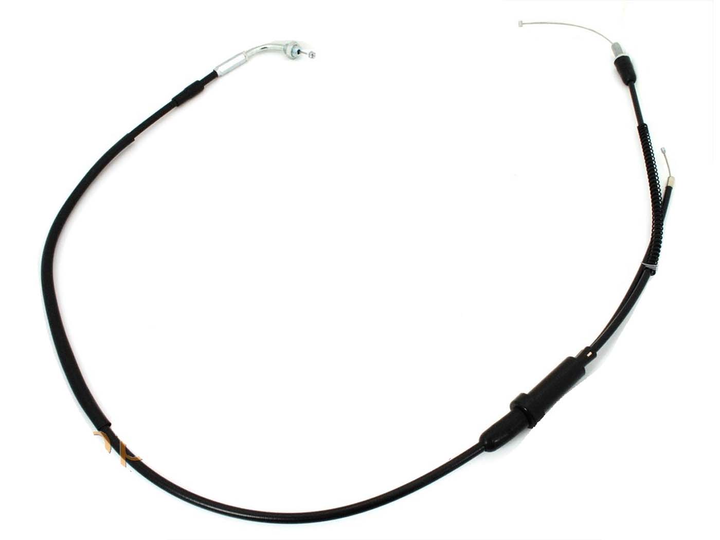 Juodas Gazo trosas 1980-1986, skirtas Yamaha DT 50 MX, 80 Type 5J1, MX 5J1