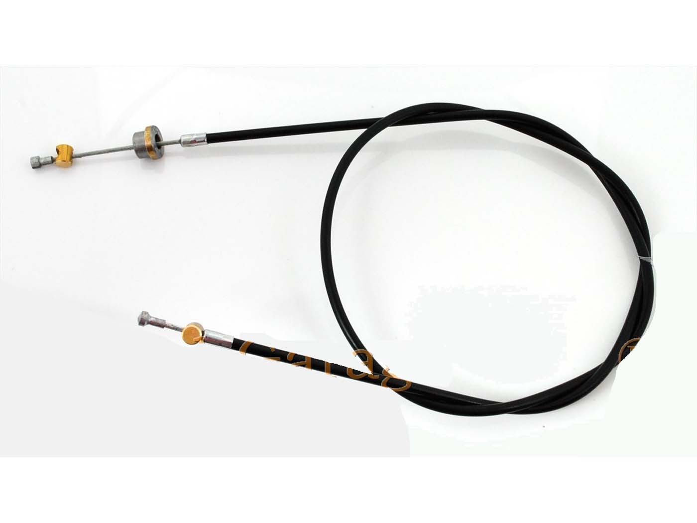 Juodas sankabos trosas 2000 mm, skirtas Zündapp, Elastic 200