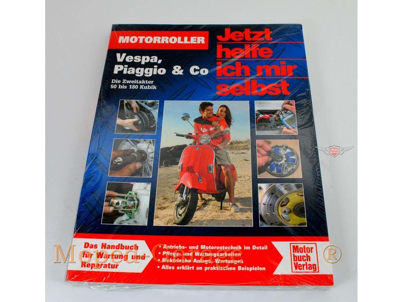 Remonto instrukcijos Piaggio Vespa 50–180cc transporto priemonėms