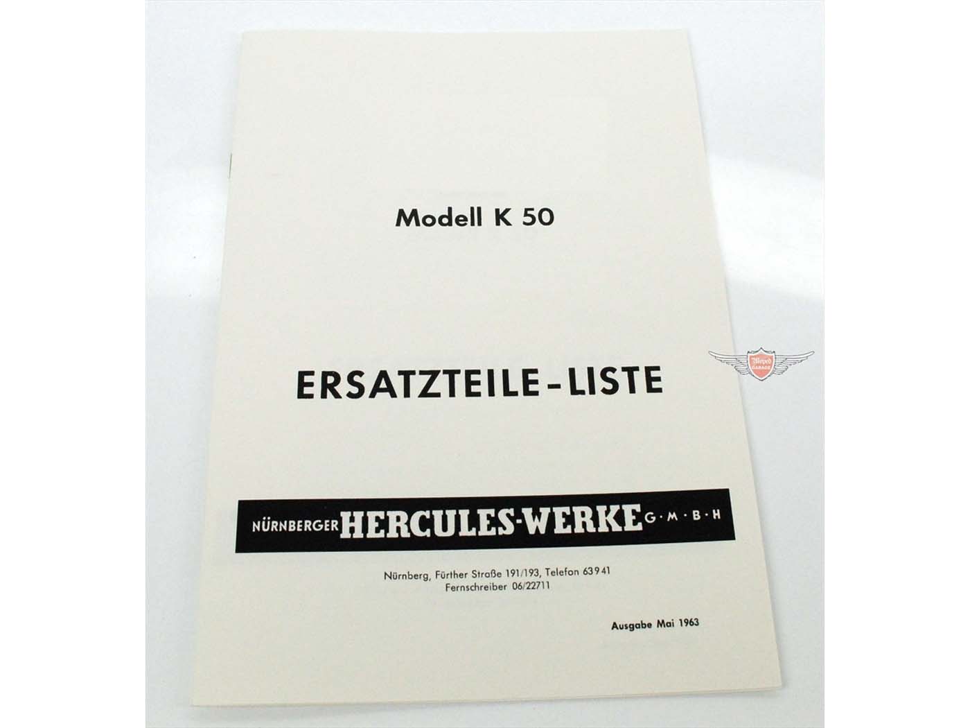 Dalių katalogas Hercules for K 50