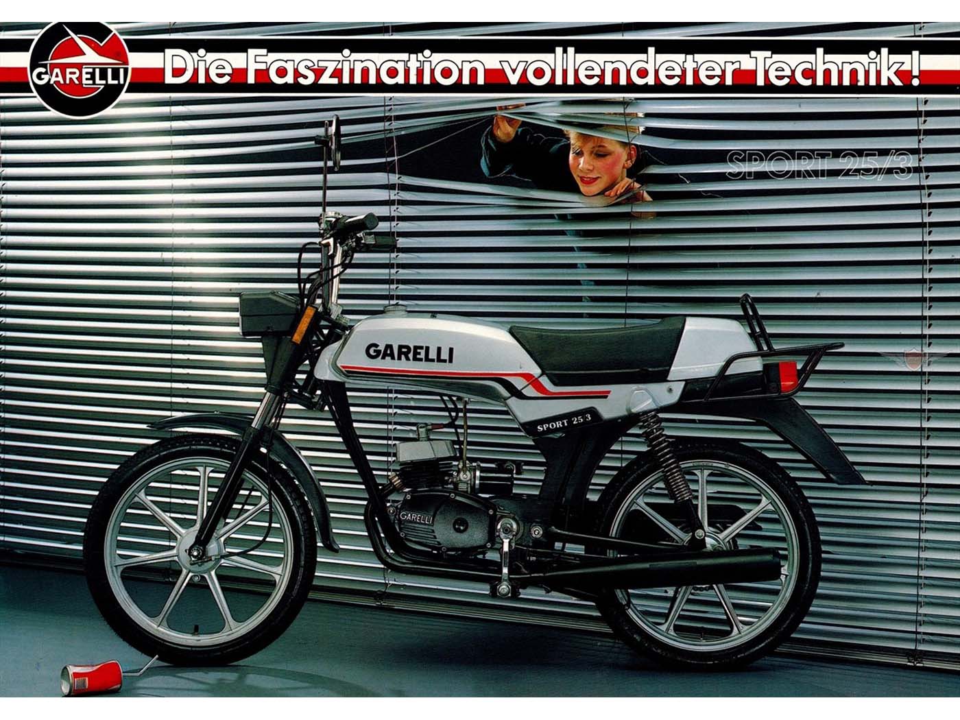 Garelli brošiūra mopedui mokick