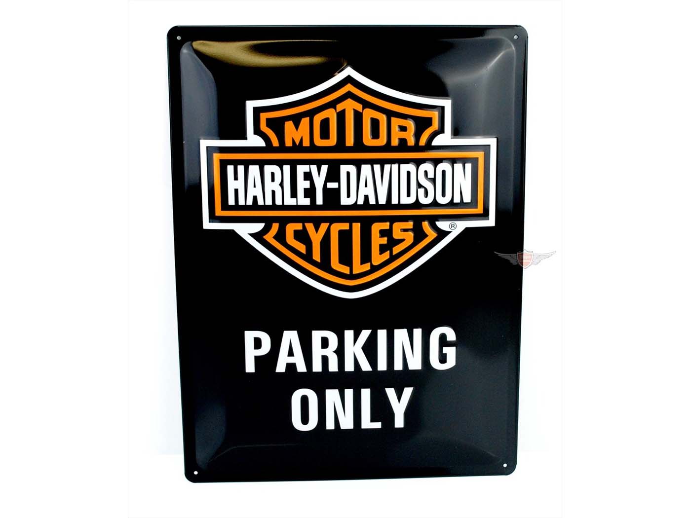 Metalinis ženklas 395mm 295mm Harley