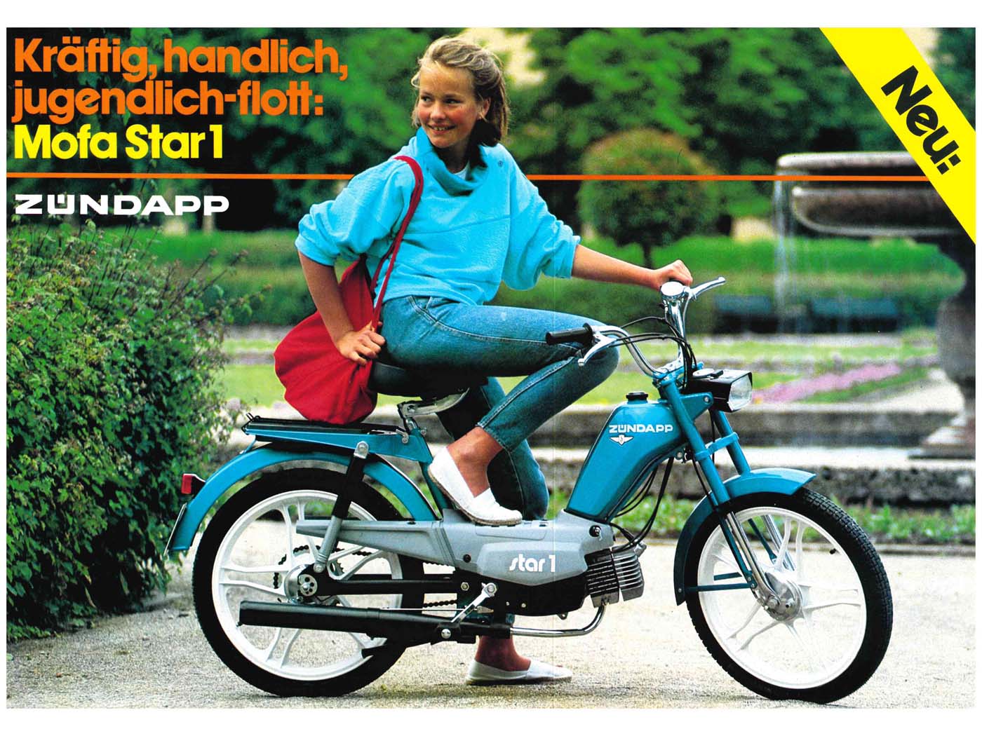 Brošiūra Mopedas DIN A4, skirtas Star 1