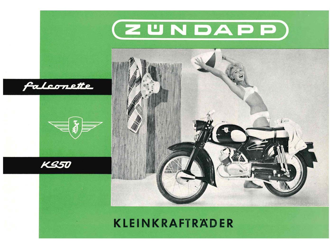 Mopedas falconette KS50 brošiūra