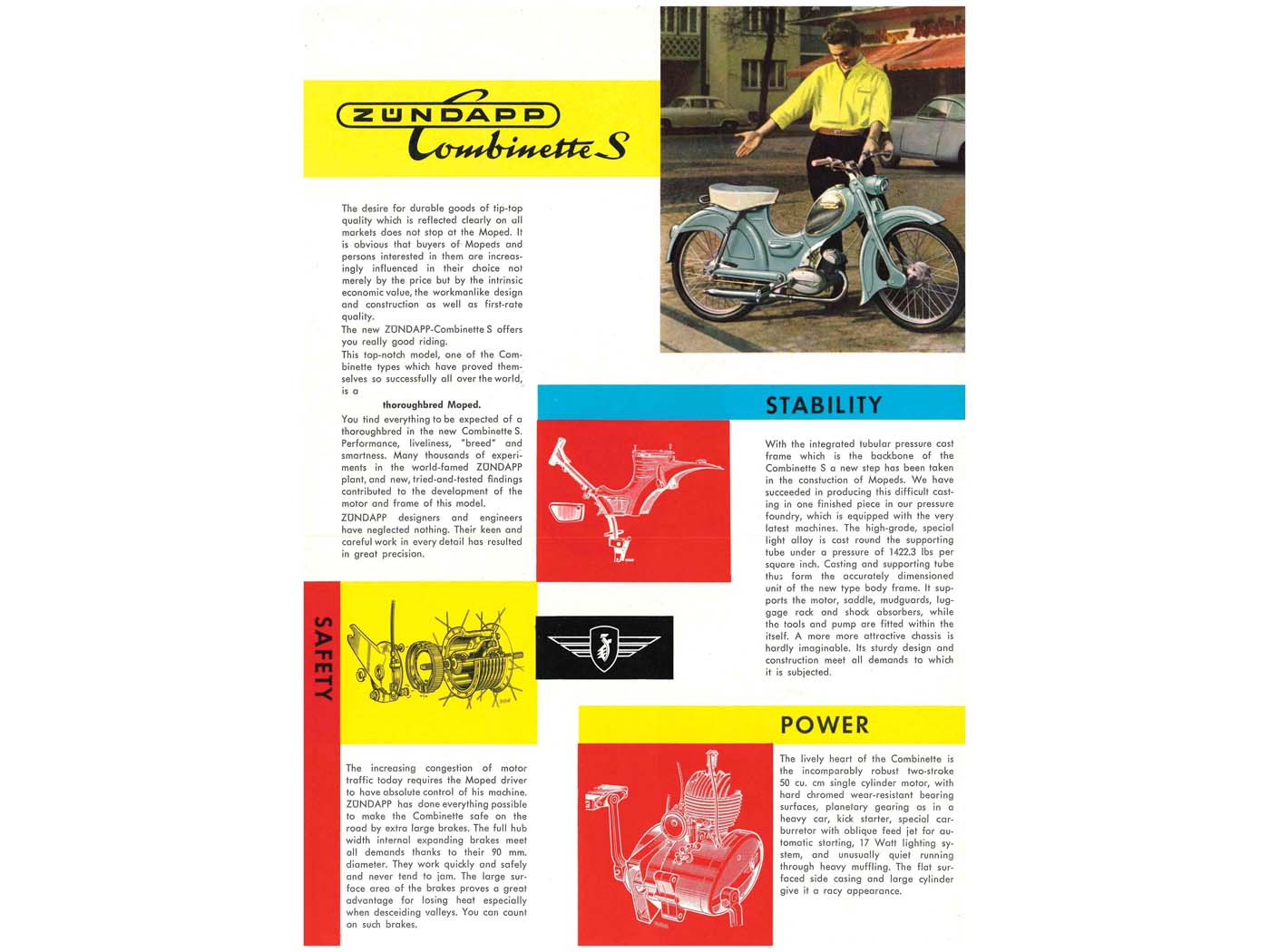 Brošiūra Combinette, skirta S