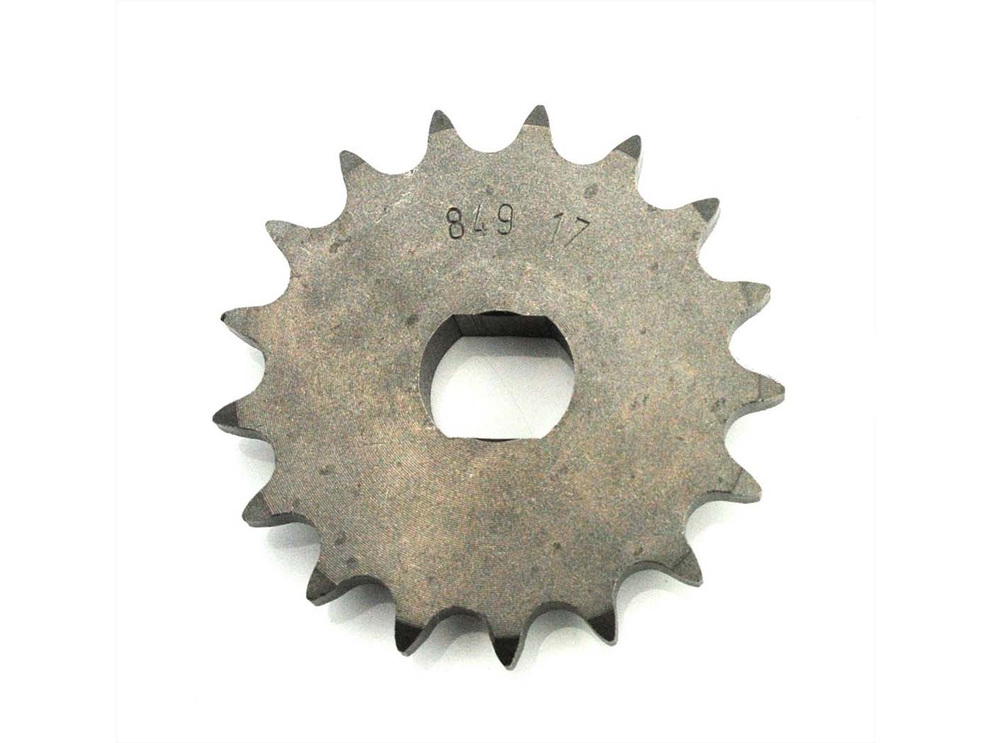 Žvaigždė Esjot plieno 17 dantų 20x16 mm grandinės tipas 428, skirtas Zündapp K 80, KS 80 Touring, Super, SX 125, 175