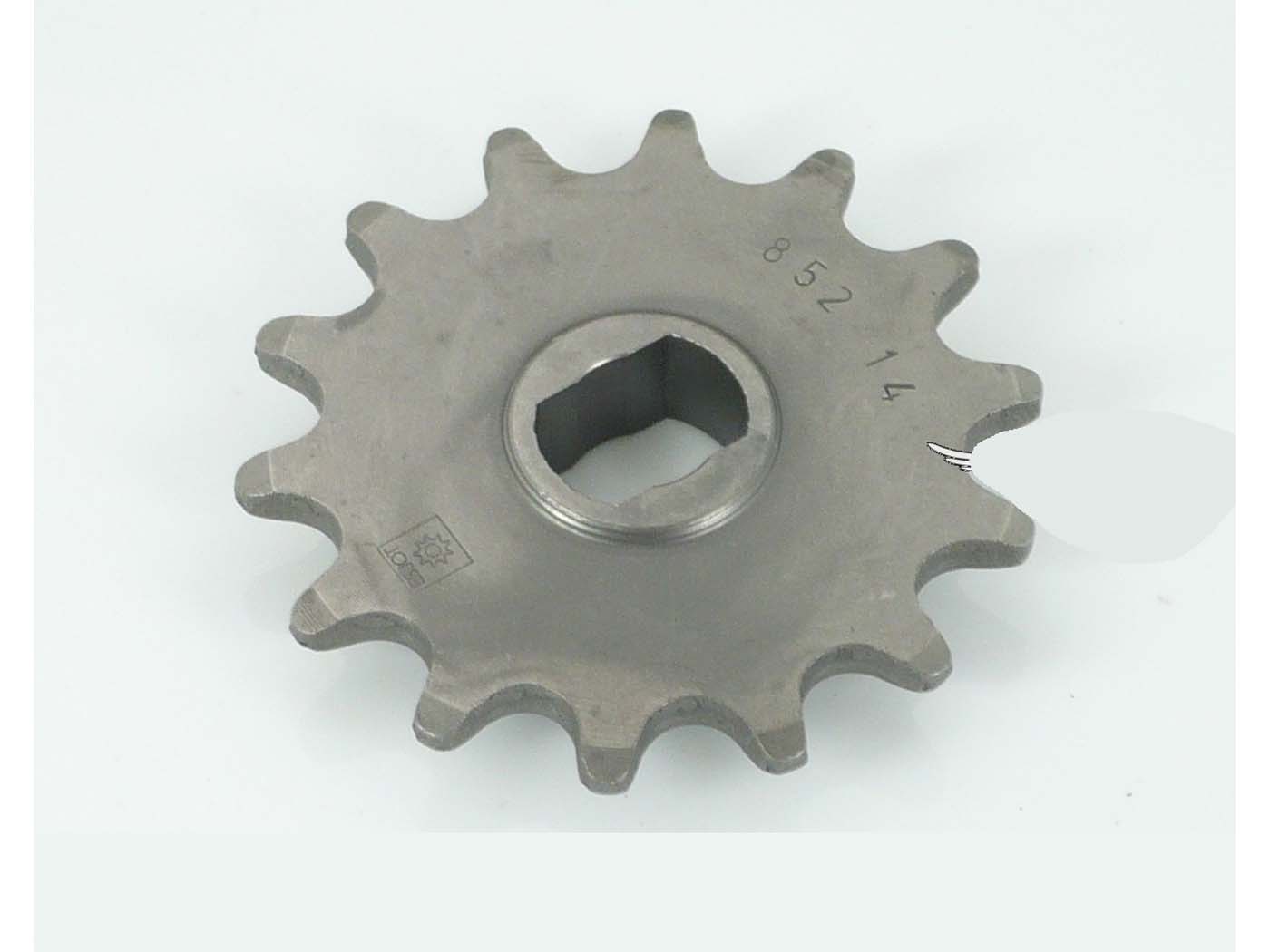 Plieninis krumpliaratis Esjot 14 dantų ovalus laikiklis 11x16mm, skirtas Zündapp ZD 25 Type 446, 50 ZS 460, ZE 40 ZX ZL X Star 1 462, 2 462