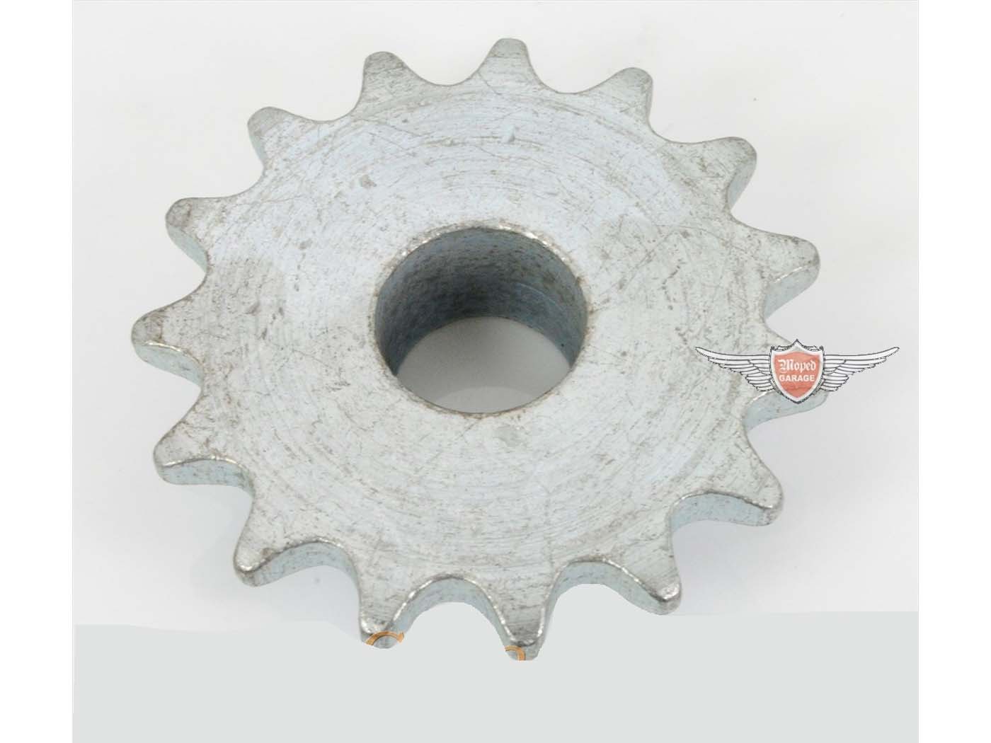 Žvaigždė sustiprinta 15 dantų 8,51 mm, skirta Hercules K 50 RL, SE, RE, SL, Sprint, SX, RX, Ultra, LC, Ultra 2, 2 80 AC, RS, RX 9, II 80, AC Chopper, Sport Bike SB 1 , 5, KTM RSL, RSW, DKW