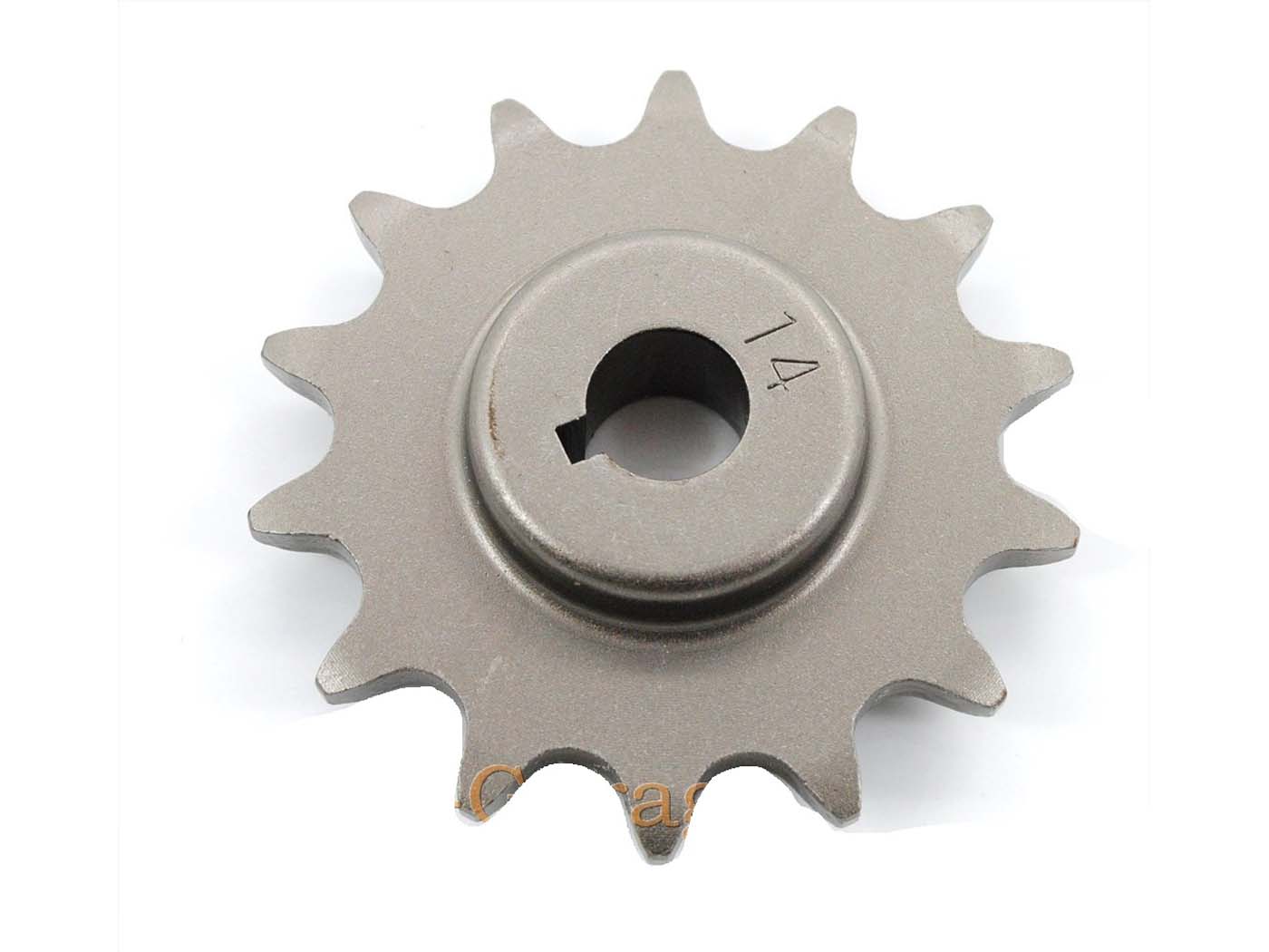 Žvaigždute sustiprintas 14 dantų 13 mm velenas, skirtas Sachs, Hercules, Miele, KTM, Göricke, Gritzner, DKW
