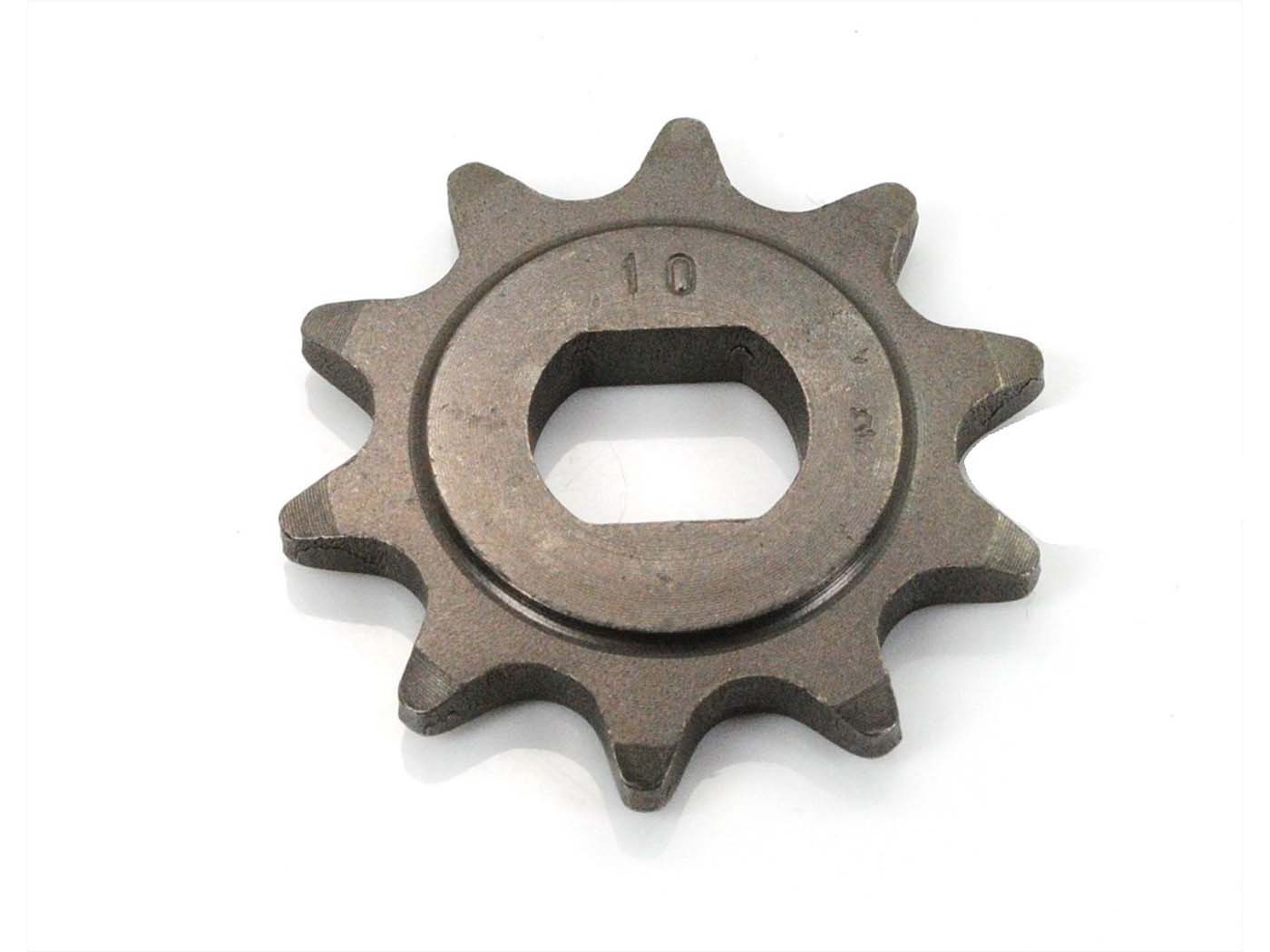 Plieninis krumpliaratis Esjot 10 dantų, skirtas Hercules Prima 1, 2, 3, 4, 5, 6, M MX SX, Hobby Rider 4 HR 2 su aliuminio ratu, MF MP Optima P GT GX, Pronto, Presto, Supra D, GP, KTM Bora, Rixe, DKW Mofa Mopedas