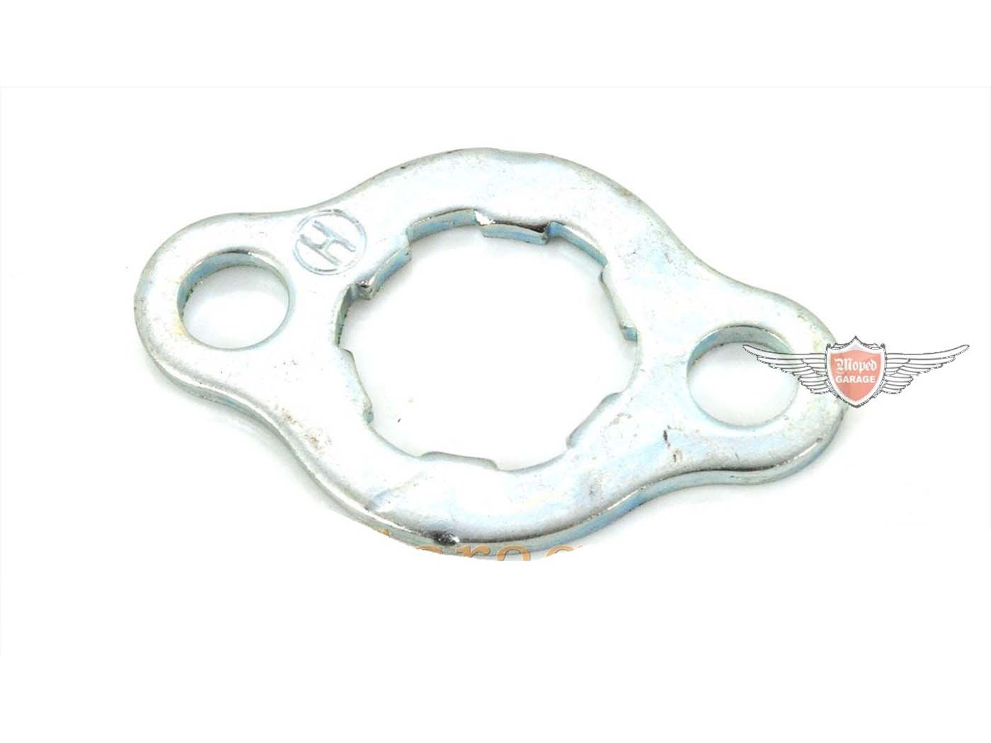 Užrakinimo plokštės plienas 28 mm, skirtas Honda MB, MBX, MT, MTX, Dax, NSR, Derbi Senda