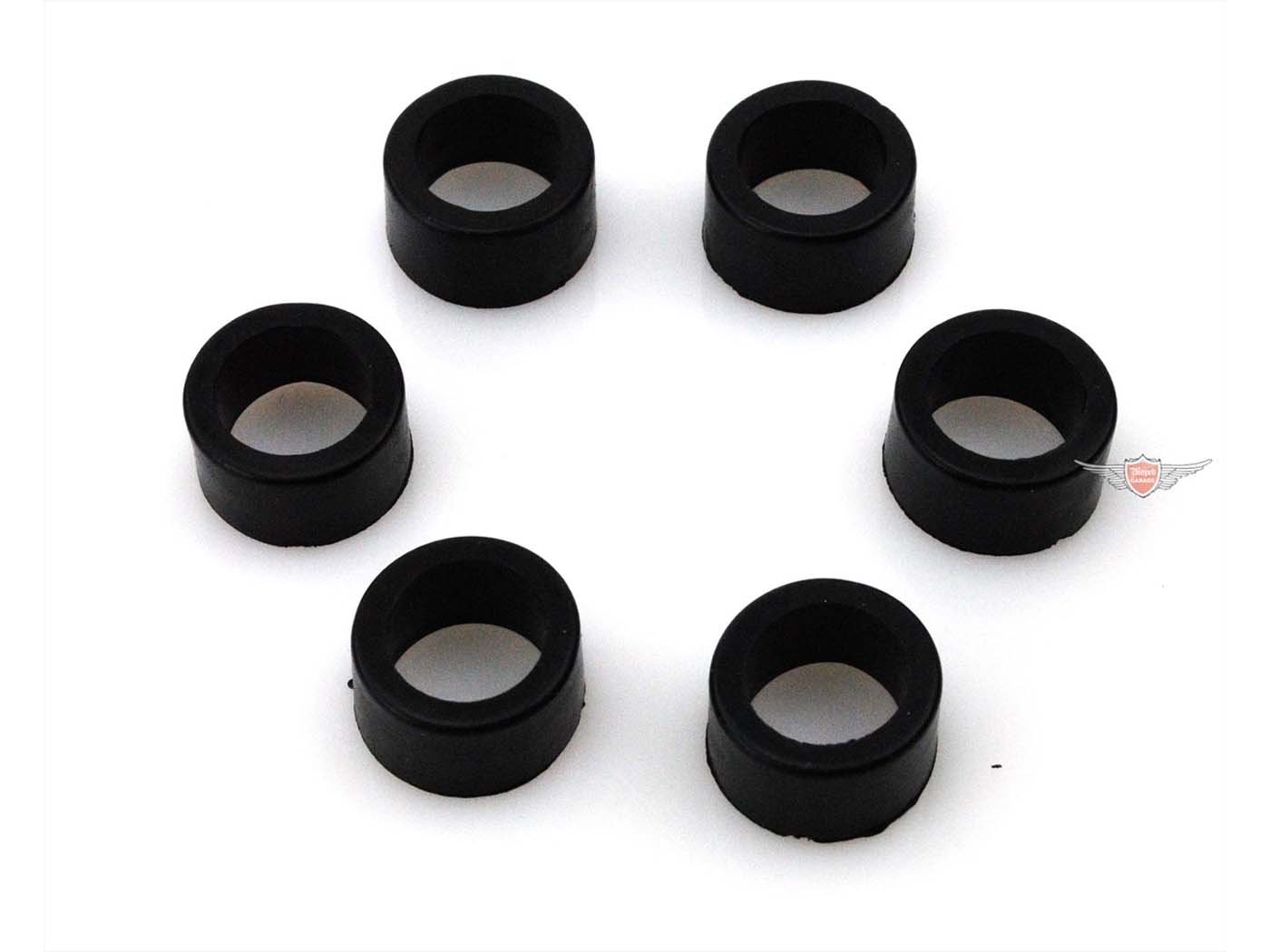 Guminių žiedų komplektas 20 mm x 16 mm 11 mm juodas, skirtas DKW Victoria Hummel Super, Vicky Standard, Express Super type 102, 116, 117, 126, 156
