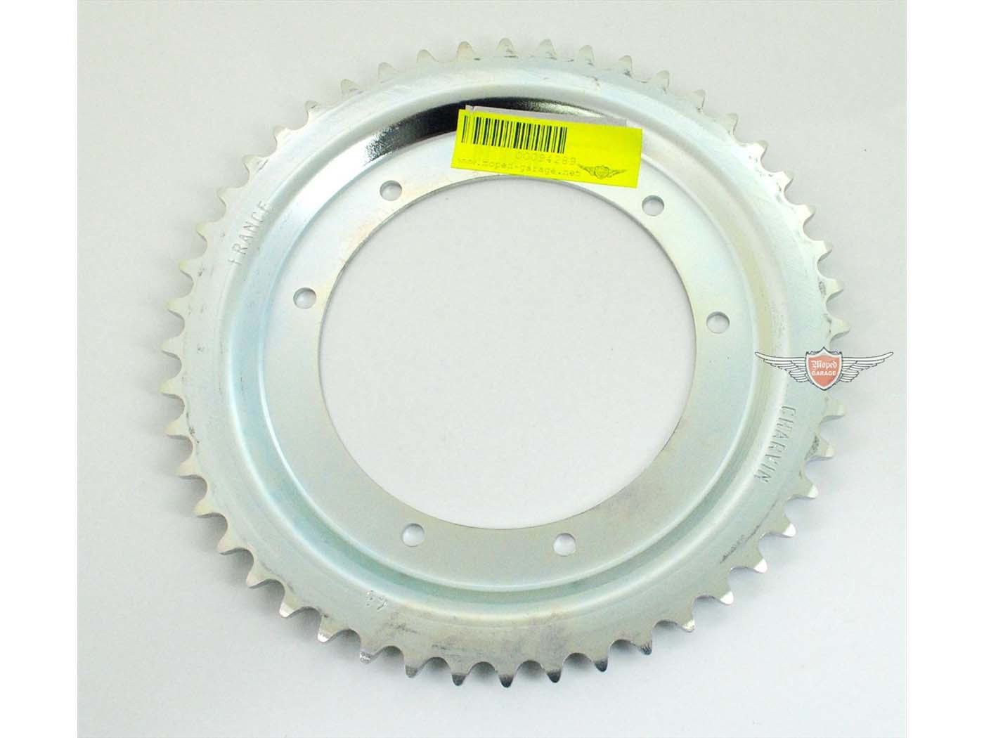 Žvaigždė sutvirtinta 48 dantimis 110 mm 6 skylės MBK, Mobylette AV 88