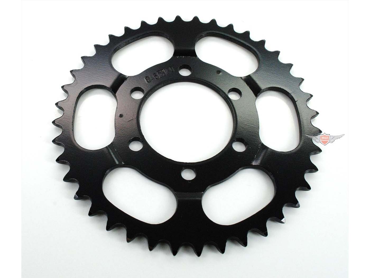 Žvaigždė plieninė 40 dantų 120 mm juoda Ejsot, ZD 30, ZL 25, ZA 10