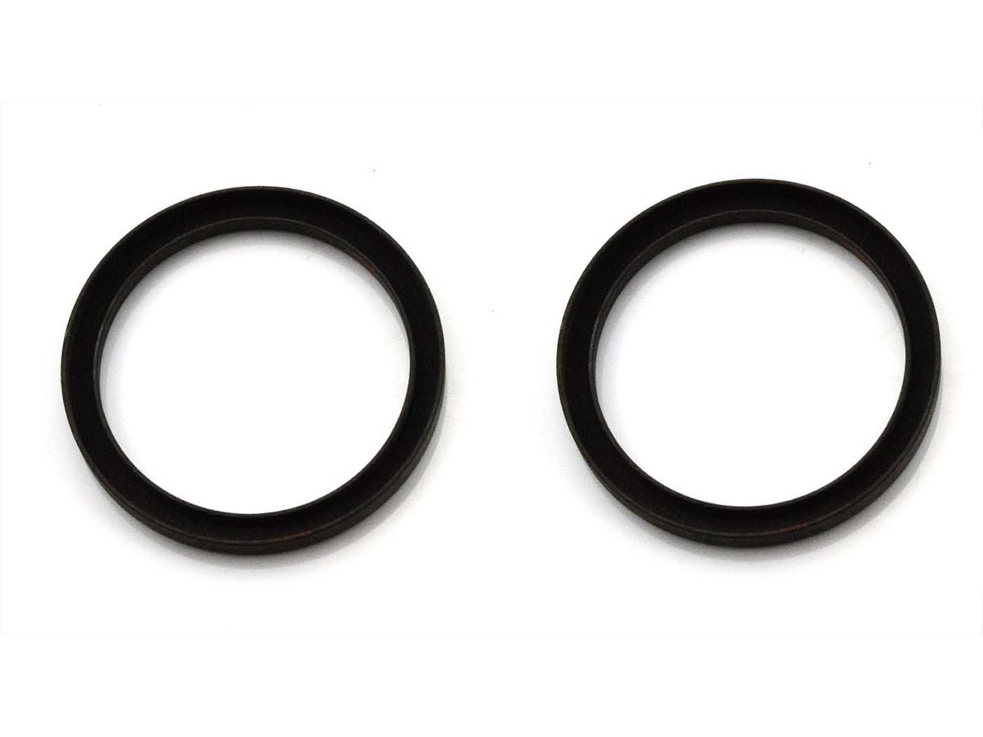 Dengiamoji plokštė Pränafa 40mm x 33mm 4,5mm juoda, skirta Victoria, DKW, Express