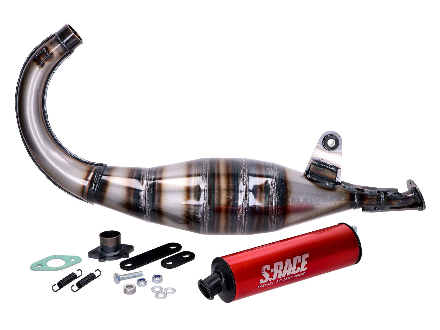 Duslintuvas MVT S-Race 70-80cc, skirtas Derbi EBE, EBS, D50B