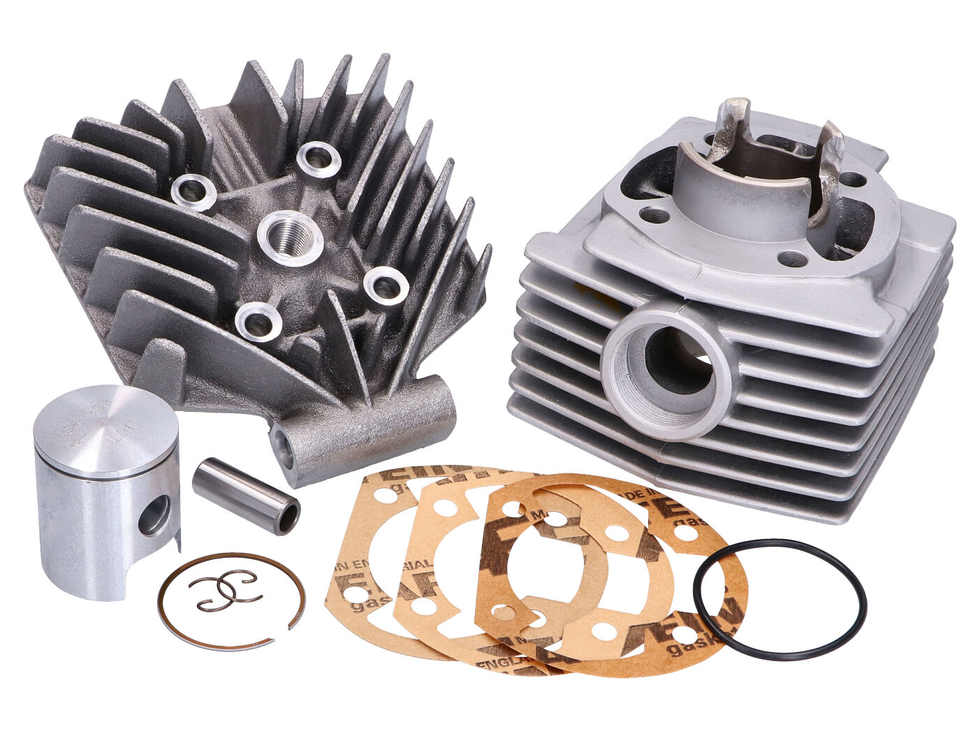Cilindro komplektas MVT G1 S-Race 50cc, skirtas MBK AV 51, 881, AV 41, AV 88, Club Swing, Club VL, Dakota, Kansas 50cc, Magnum XR AC, Phénix, Rock, Salsa, Swing