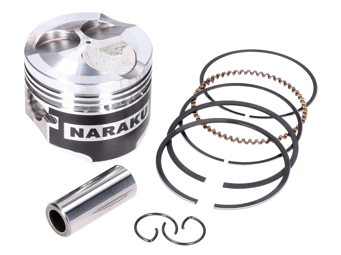 Stūmoklio komplektas Naraku V.2 79cc 46.93mm Piaggio 4 taktų 3 vožtuvų