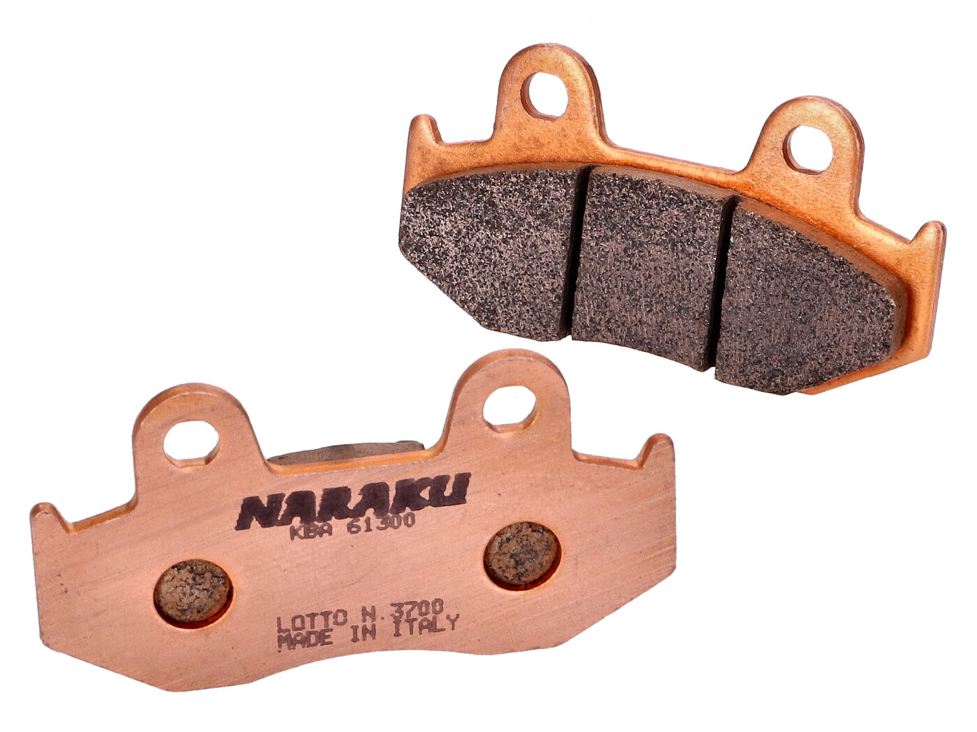 Stabdžių kaladėlės Naraku sinterinės Honda NES SES PES/PS SH CH 125, 150 4 taktų