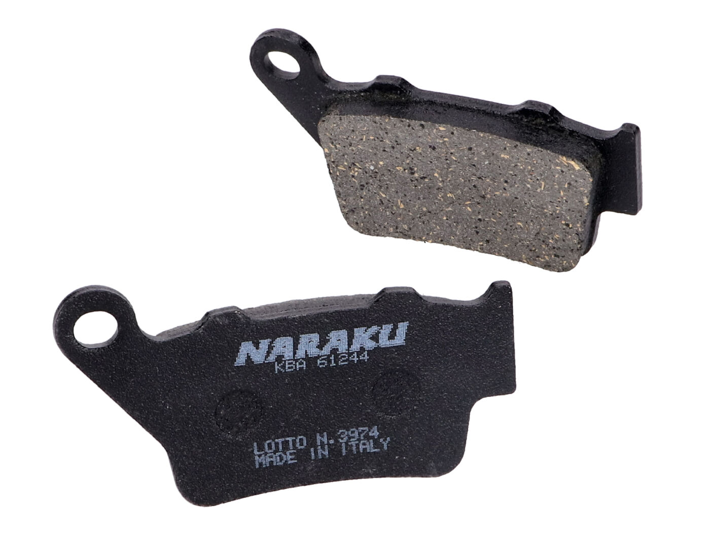 Stabdžių kaladėlės Naraku organinės, galinės KTM Duke 125, 390