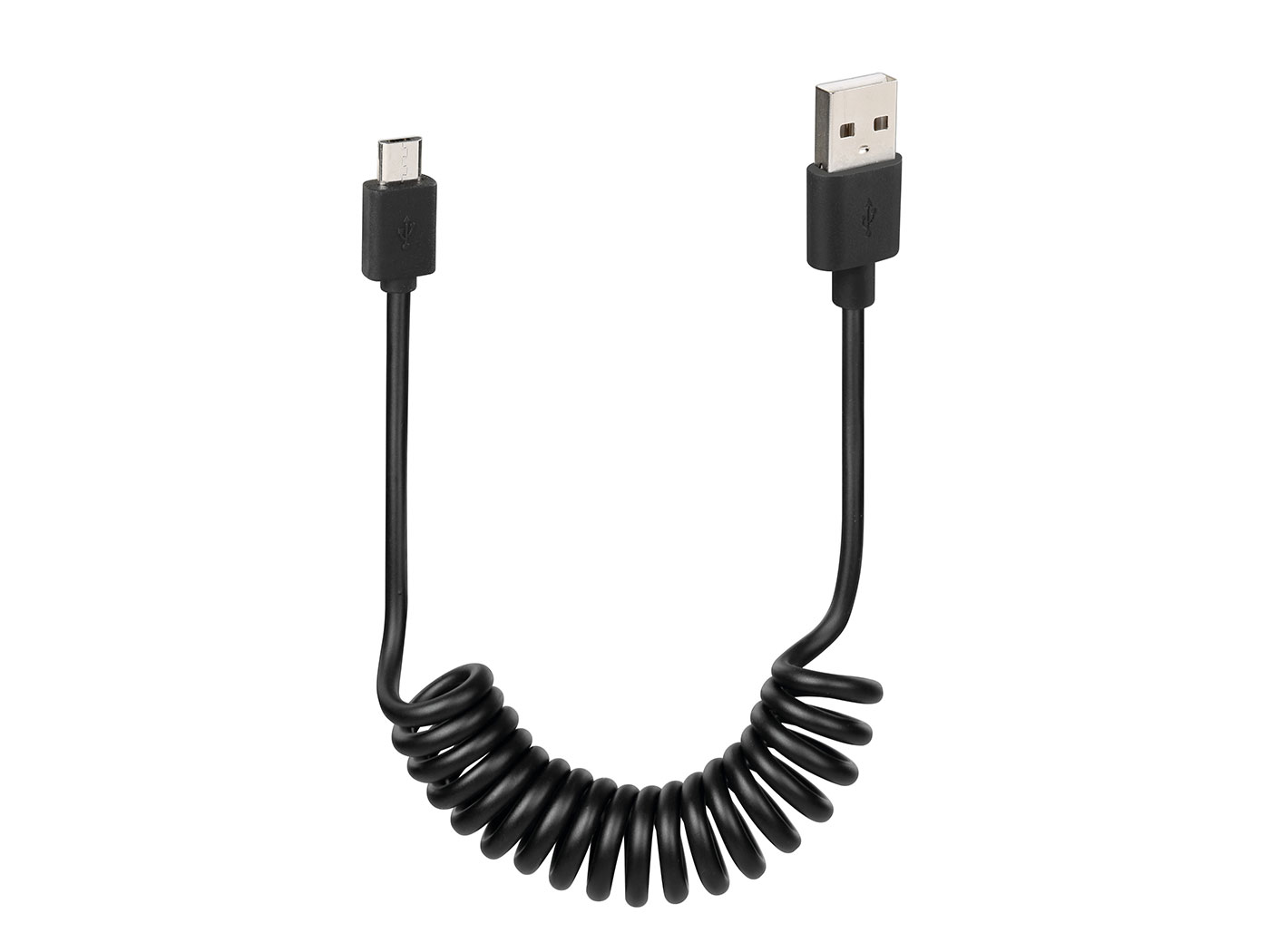 USB kabelis tipas Micro 100cm juodas