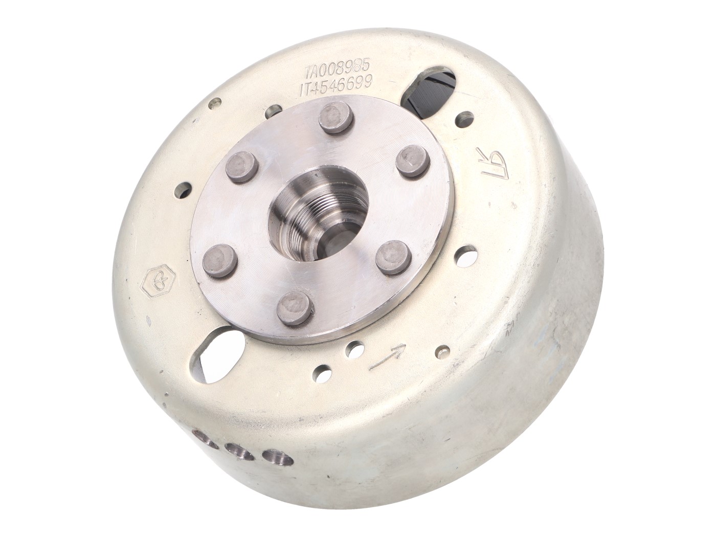 kintamosios srovės generatoriaus magnetinio rotoriaus OEM Derbi D50B0 Euro4 2018-