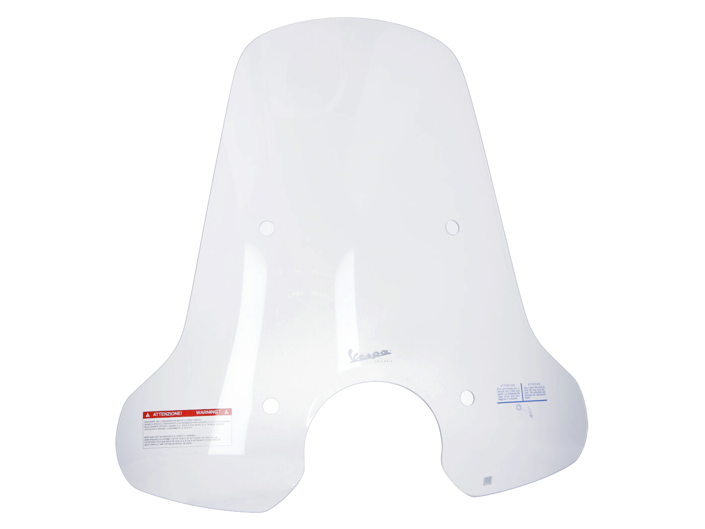 priekinis stiklas OEM 550mm, skirtas Vespa GTS 125, 300 HPE