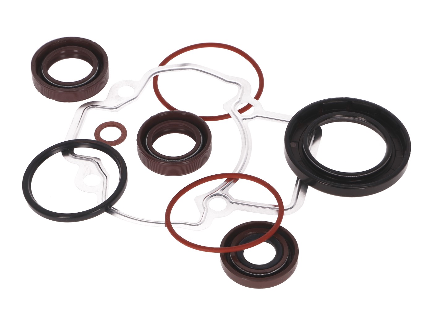 Variklio tarpinių komplektas OEM, skirtas Aprilia Scarabeo, Gilera Stalker, Piaggio Liberty, Fly 50cc 2-taktų