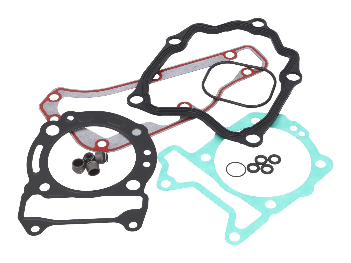 Cilindro tarpinių komplektas OEM, skirtas Aprilia, Derbi, Gilera, Piaggio, Vespa 250cc 4T 4V