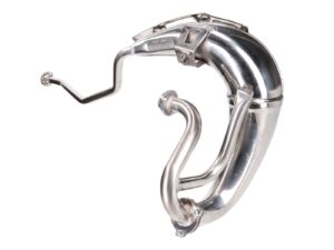 Išmetimo OEM chromuotas, skirtas Aprilia RX, SX, Derbi Senda R, SM DRD Racing, X-Treme