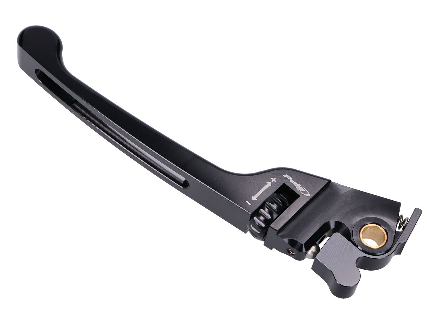 Sankabos rankenėlė / stabdžių rankenėlė Puig juoda, skirta Vespa GTS300 2008-2020