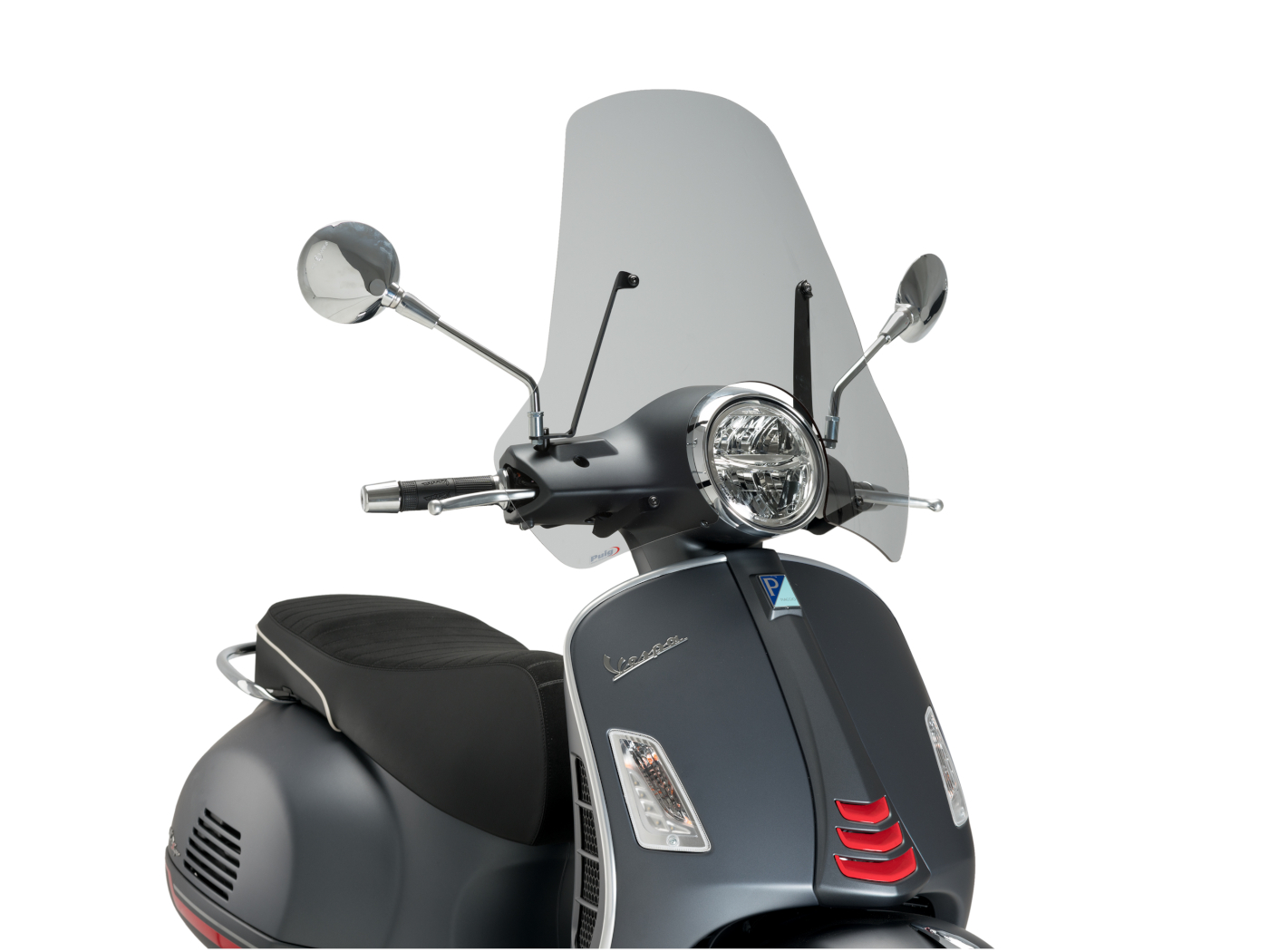 priekinis stiklas Puig GTS Touring dūmai Vespa GTS 300 2008 m